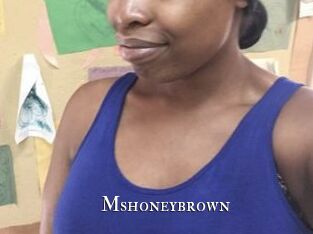 Mshoneybrown